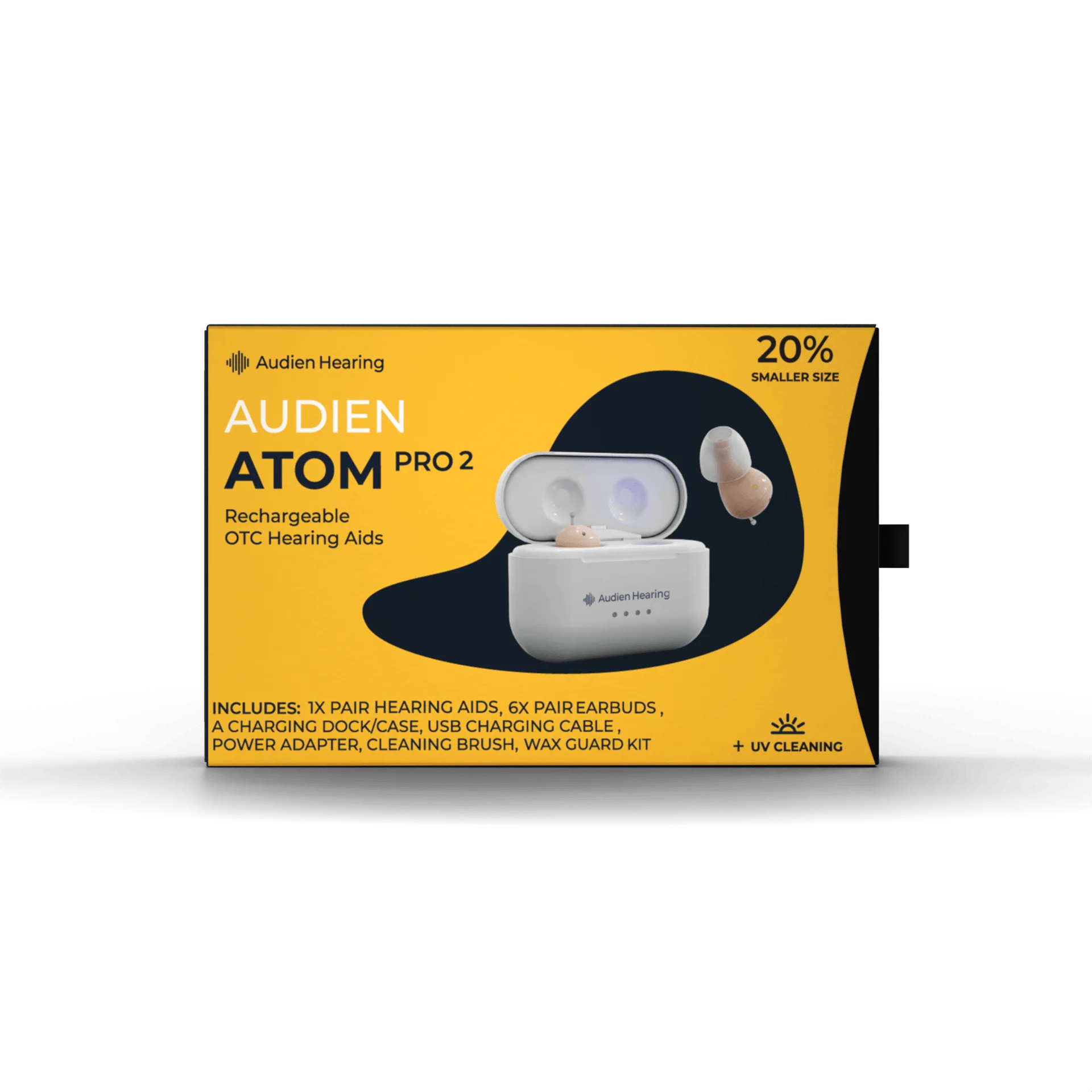 Atom Pro 2 OTC Hearing Aids (Open Box Offer) - Image 4